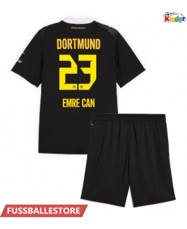 Günstige Borussia Dortmund Emre Can #23 Auswärts Trikotsatzt Kinder 2026-27 Kurzarm (+ Kurze Hosen)